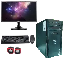 I5 6TH GEN, 8GB DDR4, 128GB SSD + 500GB HDD, 22 INCH IPS LED,COMPLETE DESKTOP MID TOWER KIT
